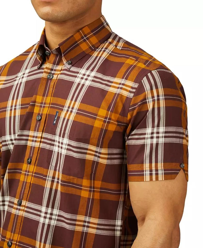 Ben Sherman Men's Block Check Short Sleeve Shirt 2
