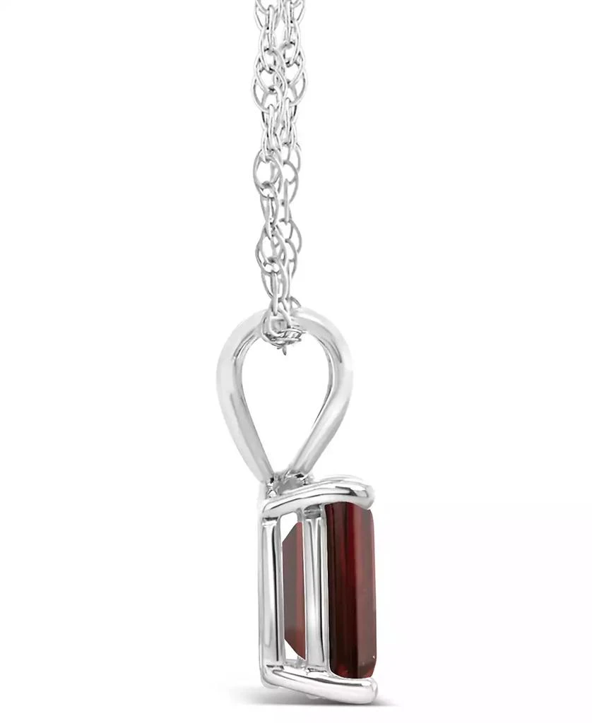 Macy
s Garnet Pendant Necklace (2 ct.t.w) in 14K White Gold 3