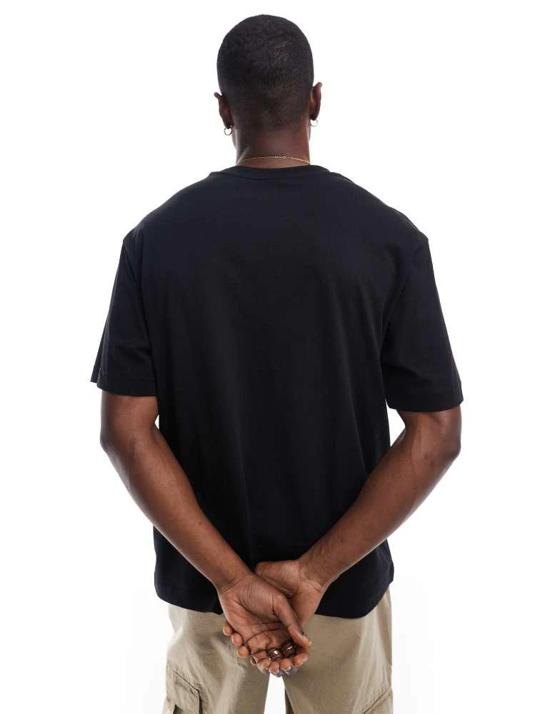 HERA Hera Mens label oversized t-shirt in black 4