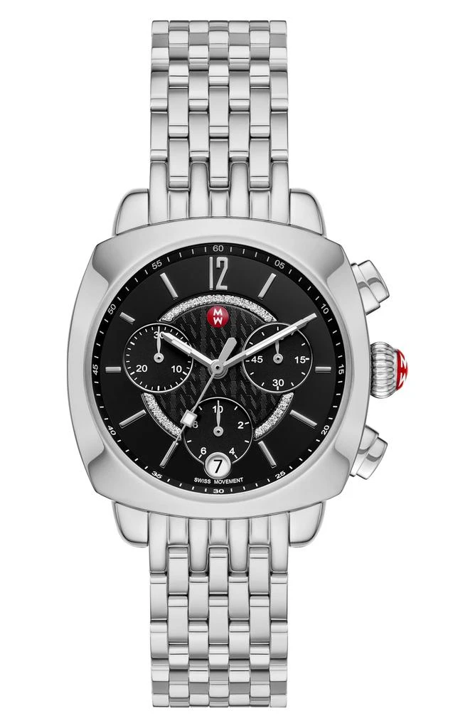 Michele Ascalon Diamond Bracelet Watch, 40mm 1