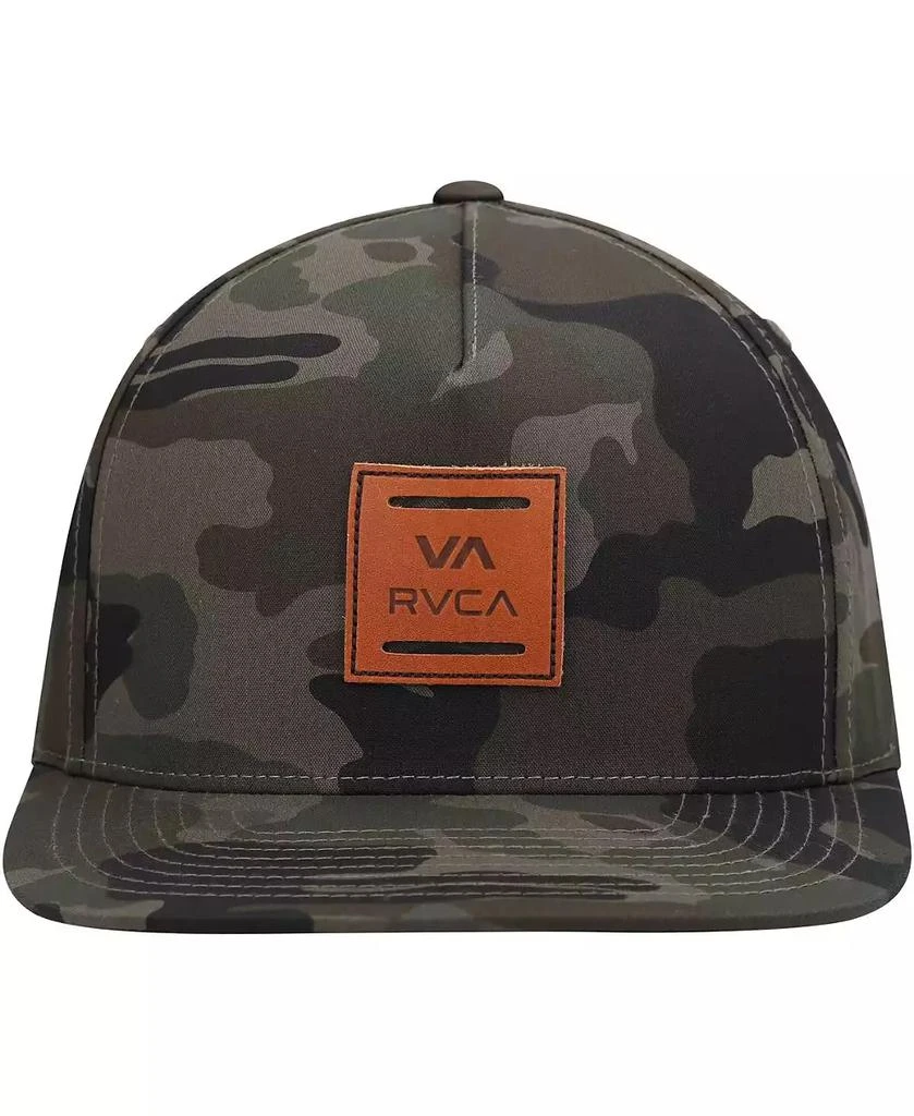 RVCA Men's Camo All The Way Snapback Hat 4
