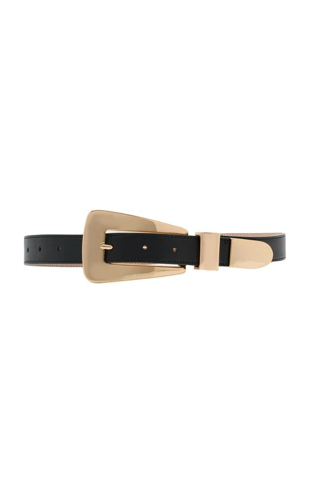 Khaite Khaite - Lucca Leather Belt - Black - 70 cm - Moda Operandi 1