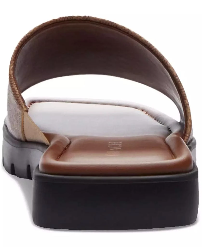 Coach Florence "C" Logo Lug-Sole Slide-On Sandals 3