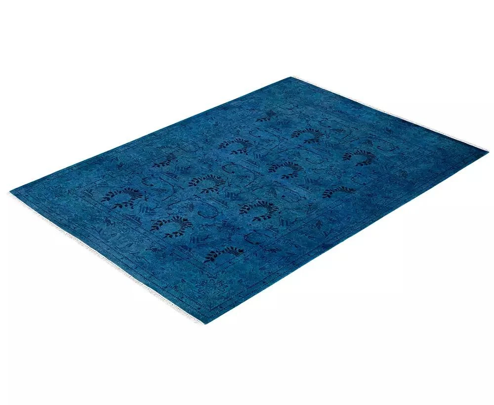 ADORN HAND WOVEN RUGS Fine Vibrance M1521 4'2''x5'10'' Area Rug 5