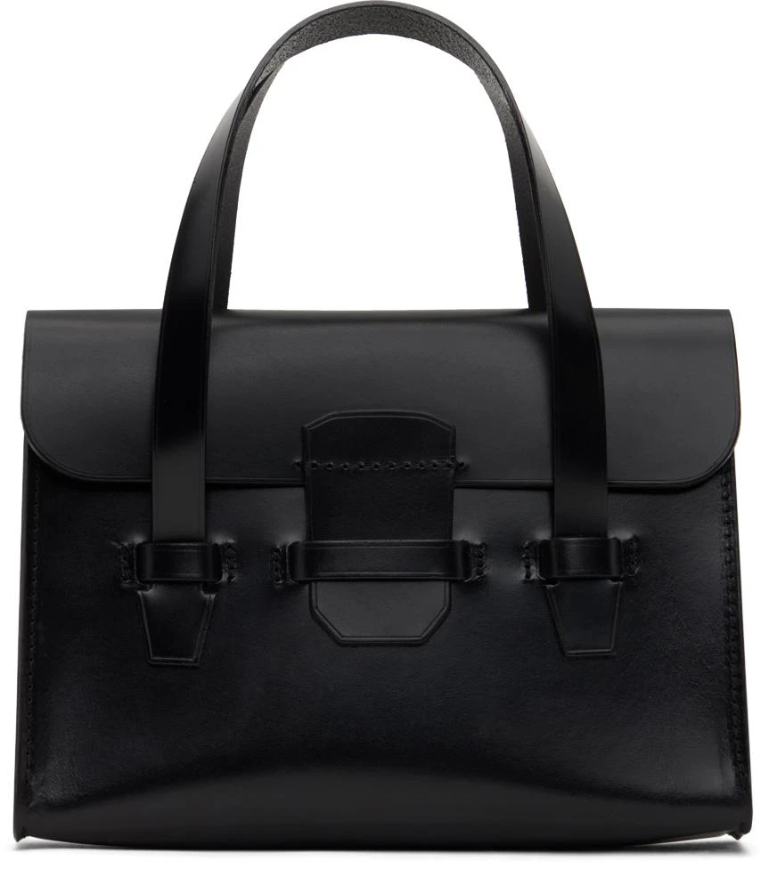 Comme des Garcons Black Bridle Leather Bag 1