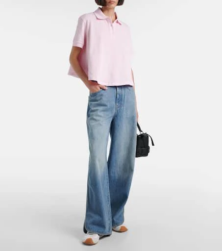 Loewe Anagram cotton piqué polo shirt 2