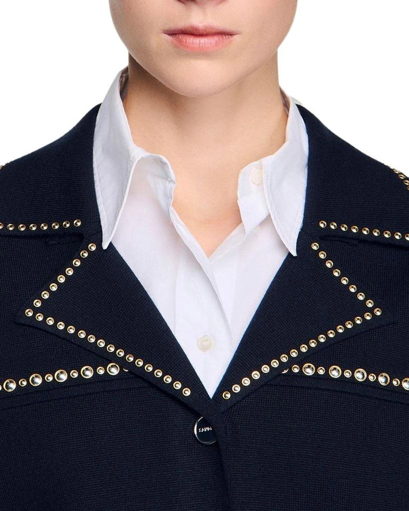 Sandro Studded Cardigan 4