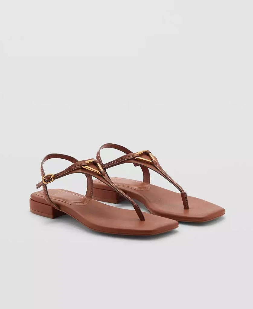 Mango Women's Metal Detail Sandals 1