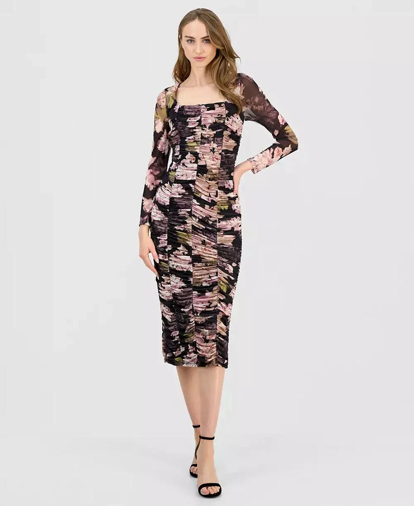 green emerald velvet dress Anne Klein Petite Printed Maxi Dress Anne Black PM