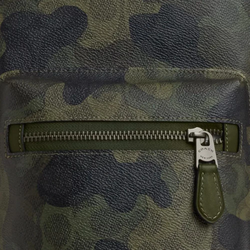 Coach West Pack In Signature Camo Print 6