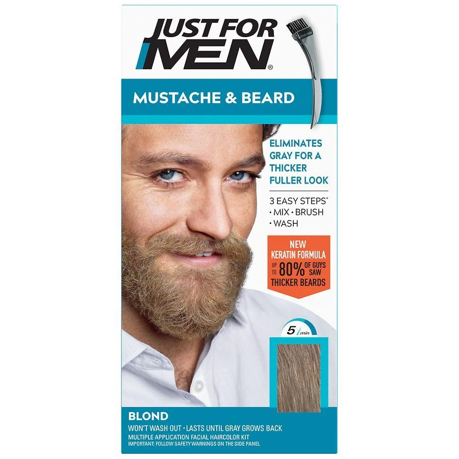 Just For Men Mustache
Beard Dye Kit