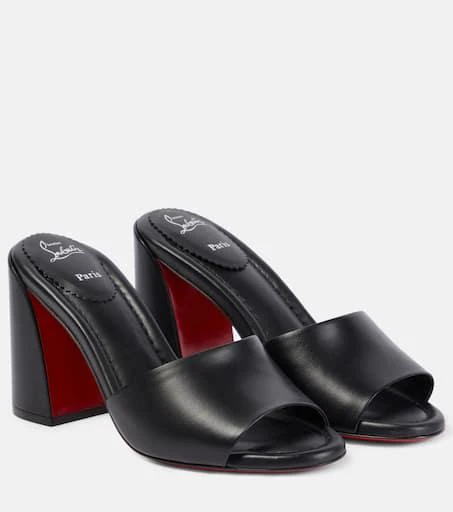 Christian Louboutin Jane leather mules 1