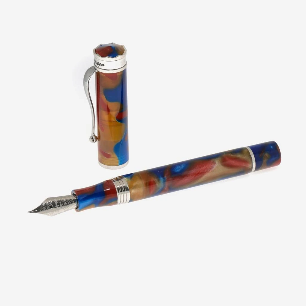 Montegrappa Montegrappa Ducale Murano Astratto Resin Fountain Pen (M) ISDUR3IA 1