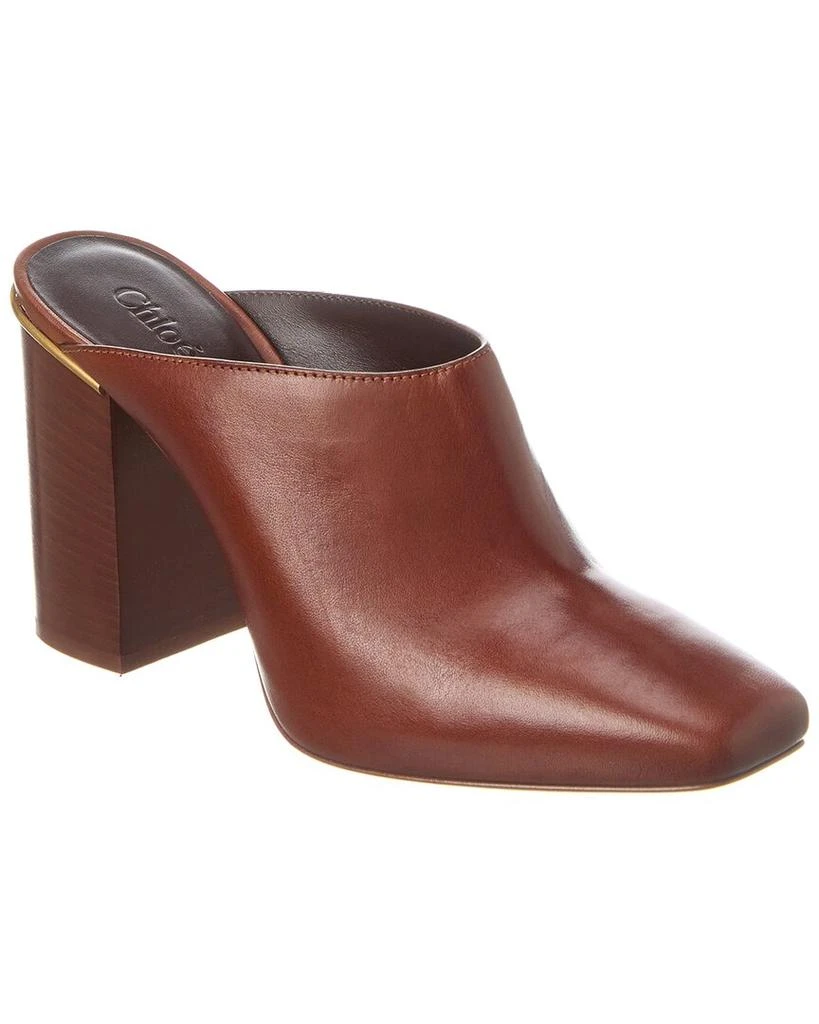 Chloé Ambre Leather Mule 1