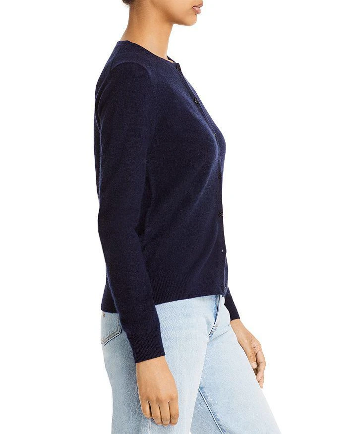 C by Bloomingdale's Cashmere C by Bloomingdale's Crewneck Cashmere Cardigan - Exclusive 4