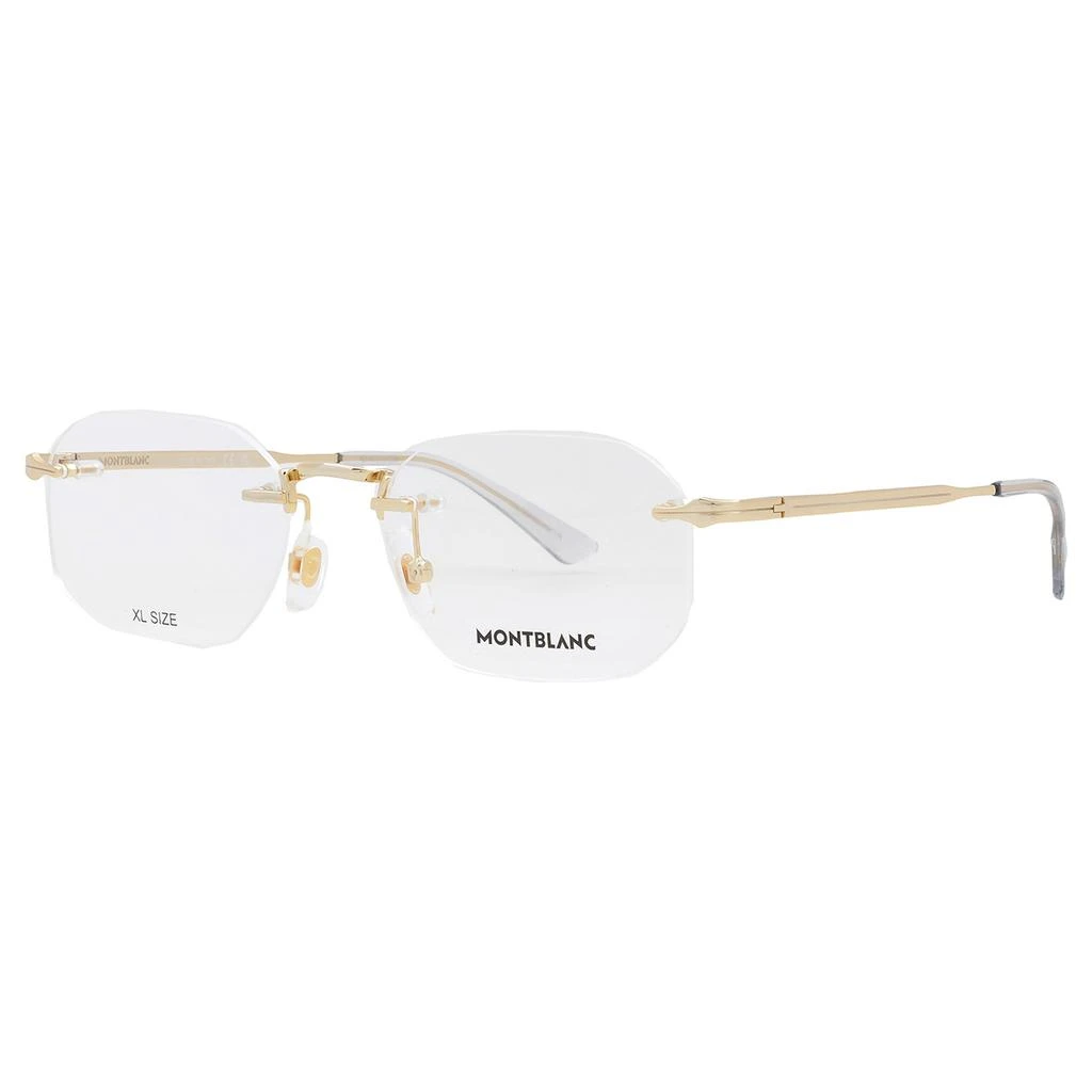 MontBlanc Montblanc Demo Geometric Men's Eyeglasses MB0307O 001 54 3