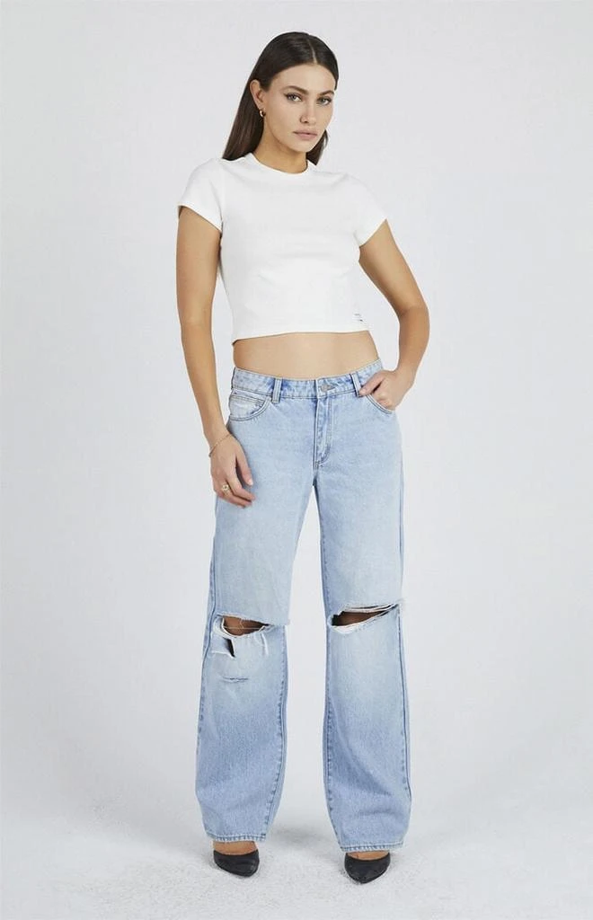 ABRAND Juanita 99 Low Rise Baggy Jeans 1