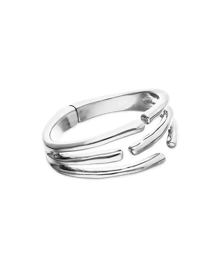UNOde50 Sterling Silver Plated Alloy Bracelet in the Shape of a Tube 2