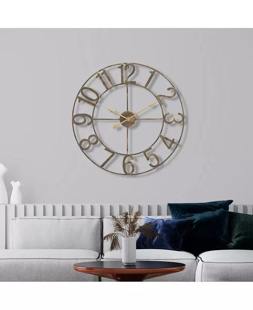 Sorbus 32 inch Large Wall Clock for Living Room Decor, Bedroom, Office and More 5