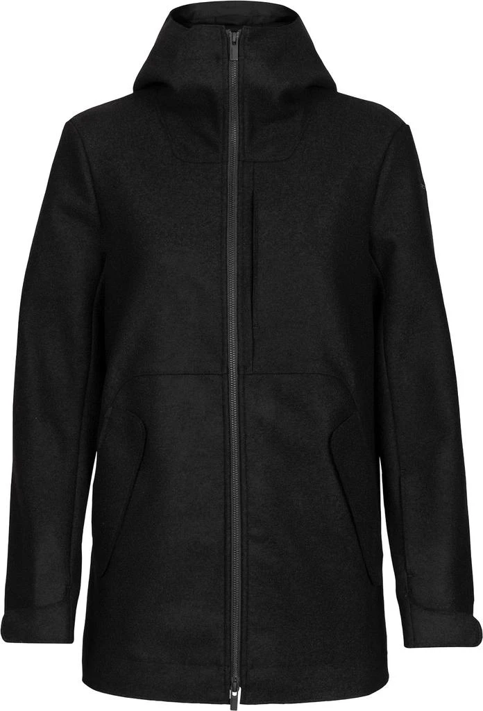 Icebreaker Felted Merino Hooded Jacket - Women's 1