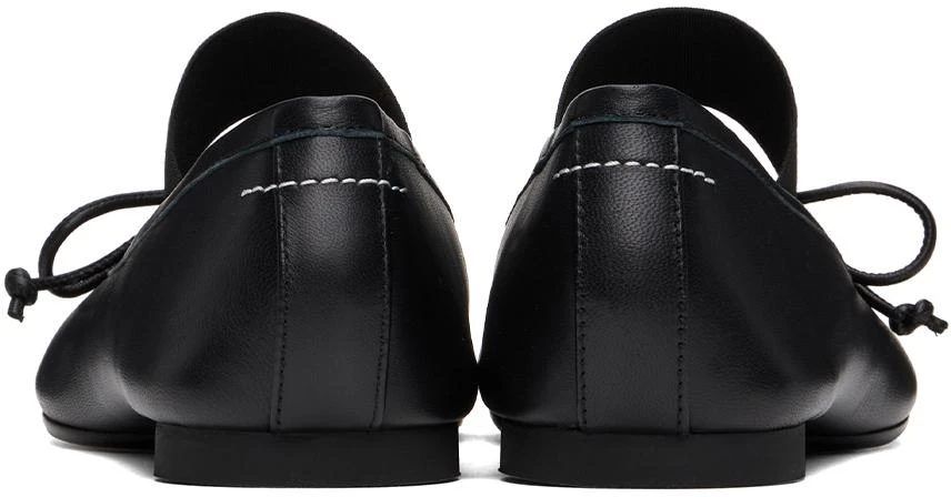 MM6 Black Anatomic Ballerina Flats 2