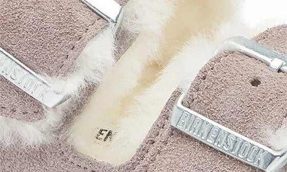 Birkenstock Milano Genuine Shearling Slingback Sandal 7