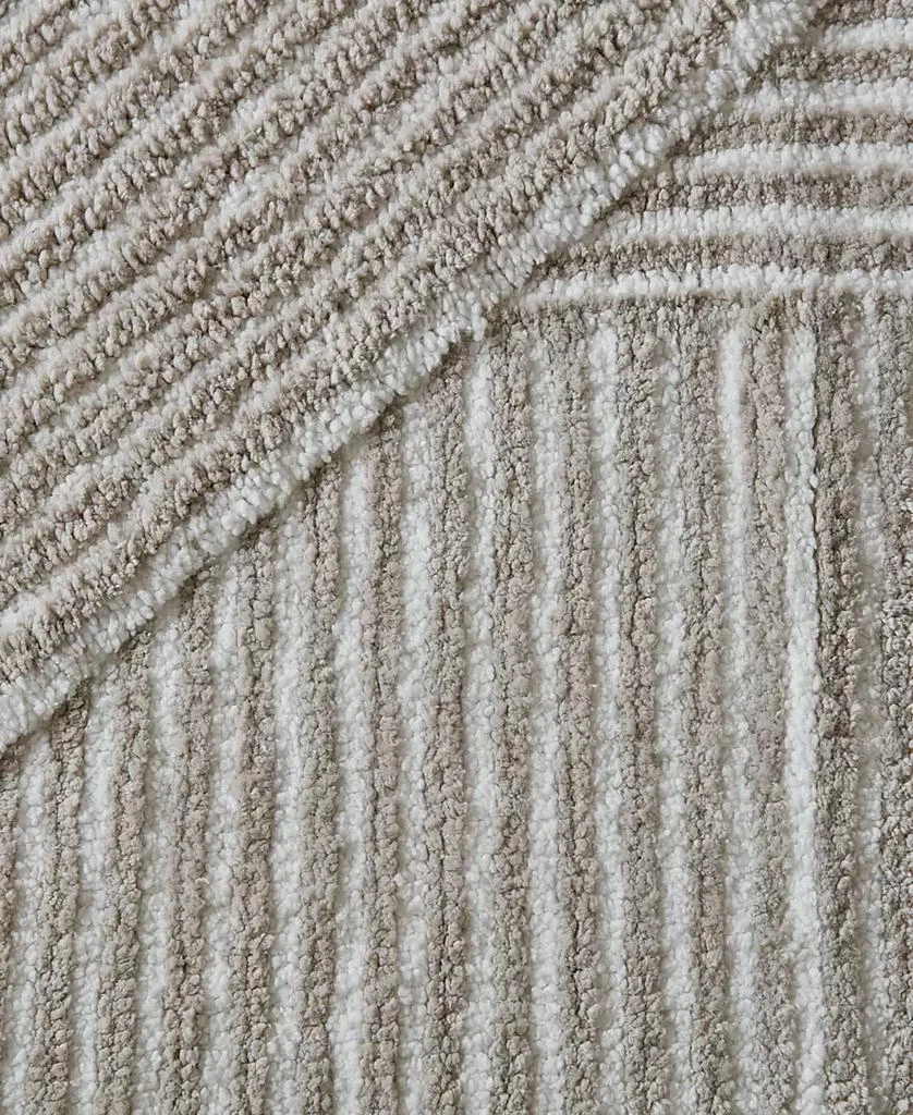 Décor Studio Luna Stripe Skid-Resistant Bath Rug 6