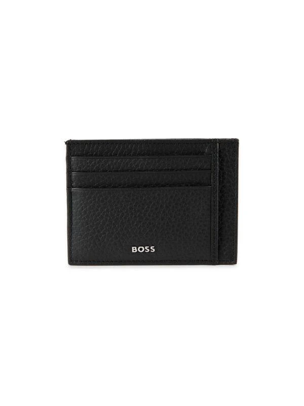 Hugo Boss Crosstown Textured Leather Card Case 1