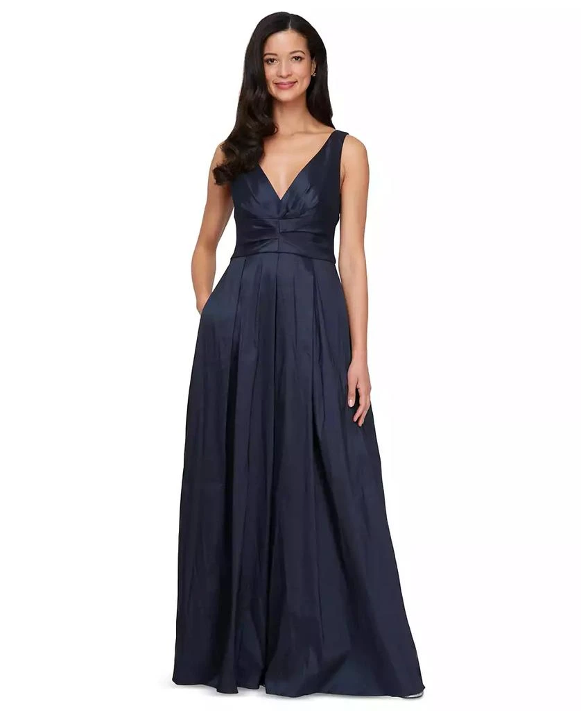 Alex Evenings Women's Sleeveless V-Neck Gown 1