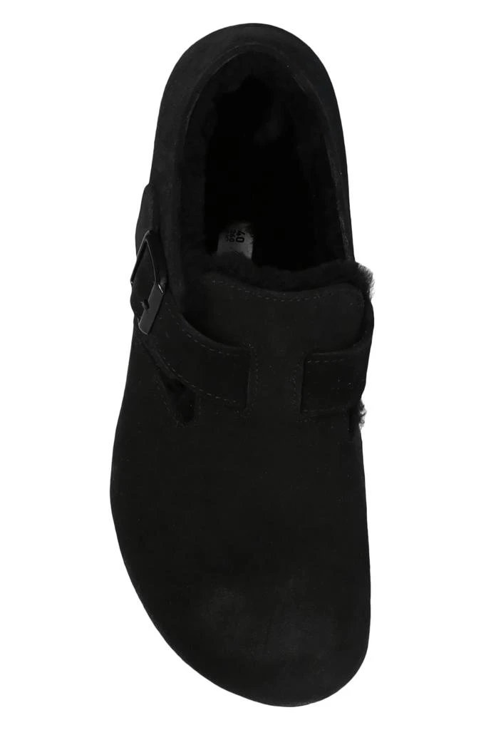 Birkenstock ‘London Shearling’ suede shoes 6