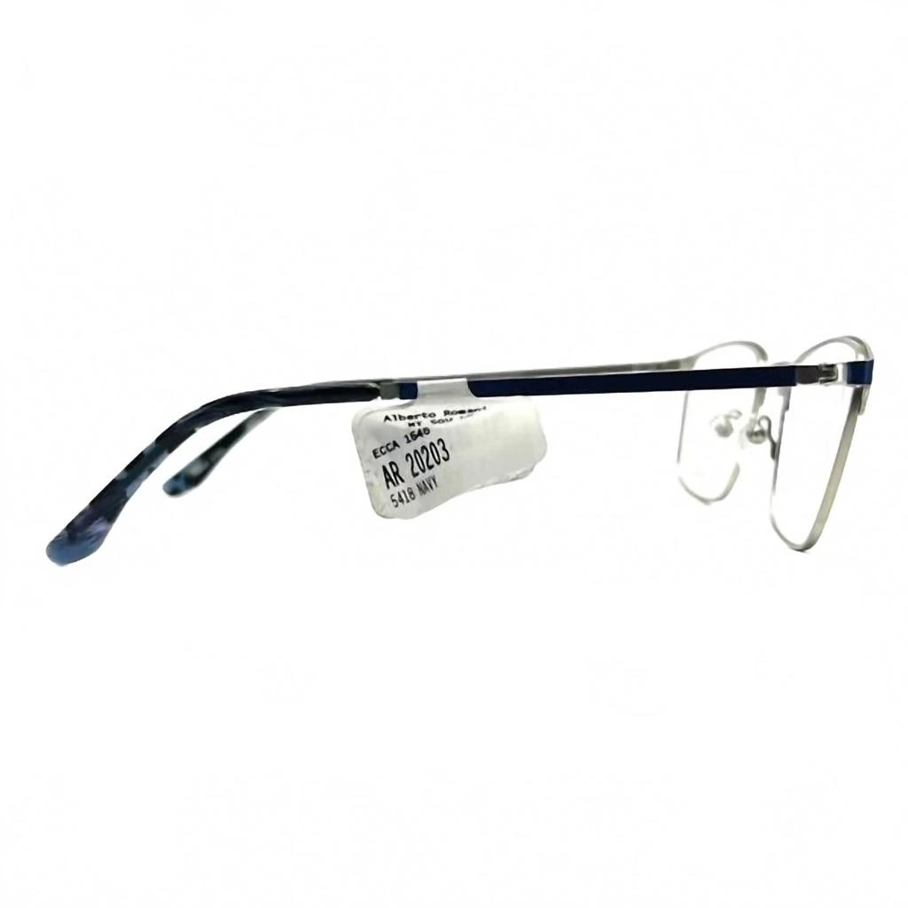 Alberto Romani Men
s Ar20203 Square Eyeglasses In Navy 3