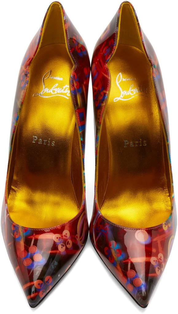 Christian Louboutin Multicolor Hot Chick 100mm Heels 5