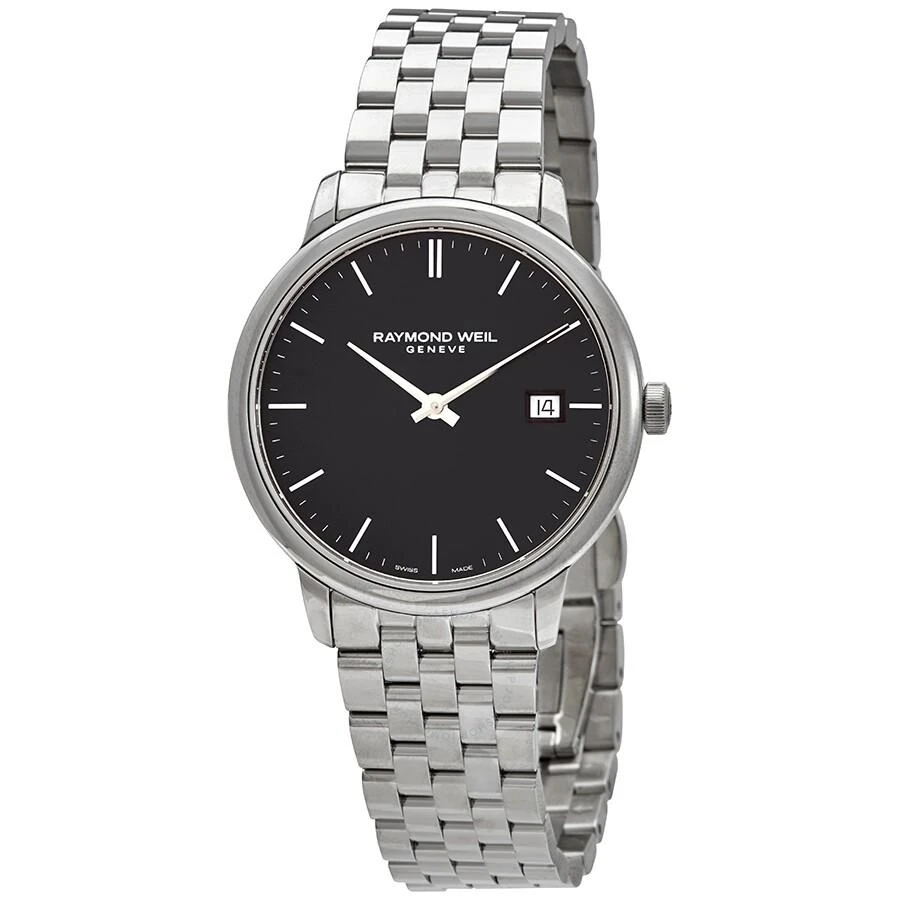 Raymond Weil Toccata Quartz Black Dial Men's Watch 5485-ST-20001 1