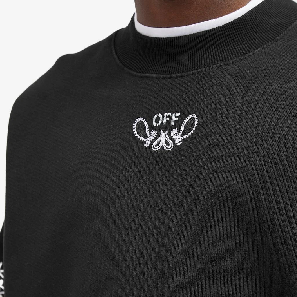 Off-White Off-White Bandana Arrow Crew Sweat 5