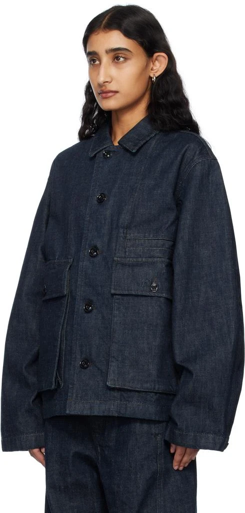 Lemaire Indigo Boxy Denim Jacket 4