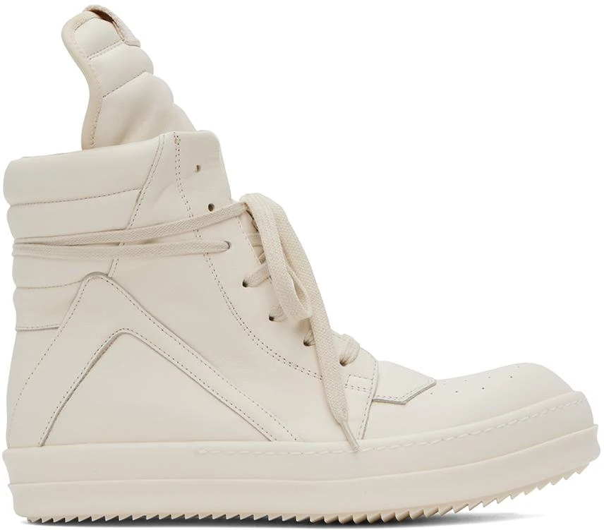 Rick Owens Off-White Geobasket Sneakers 1