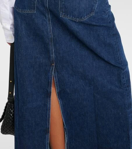 AGOLDE Hilla denim maxi skirt 6