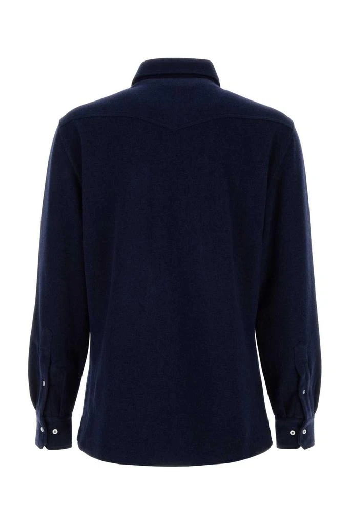 Brunello Cucinelli Brunello Cucinelli Patch Chest Pocket Western Shirt 2