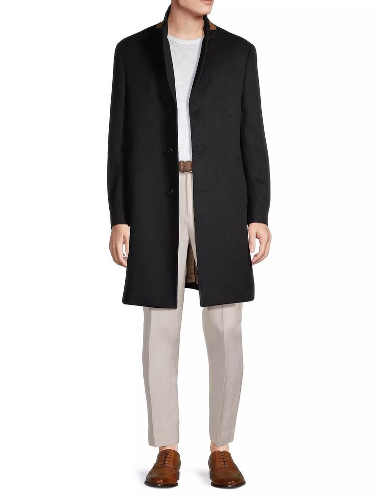 Cardinal of Canada Pierre Cashmere Topcoat
