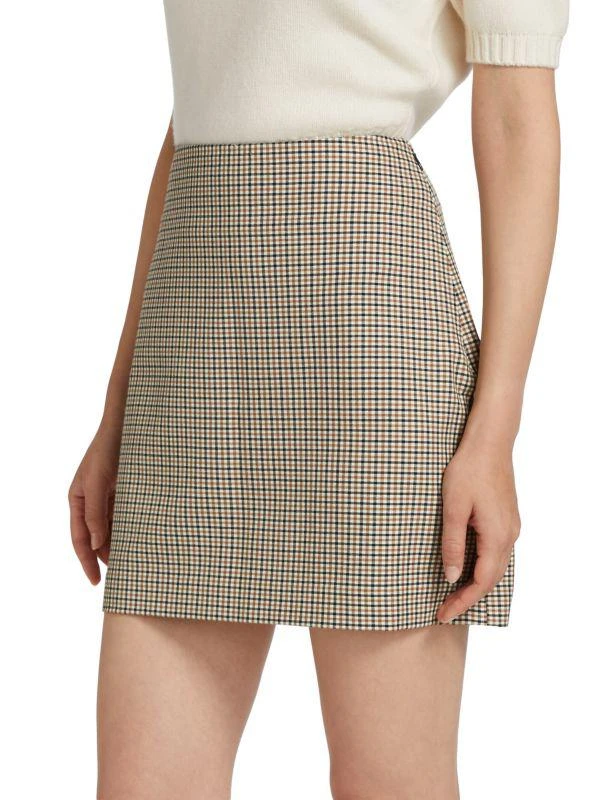 Alice by Temperley Maris Plaid Miniskirt 3