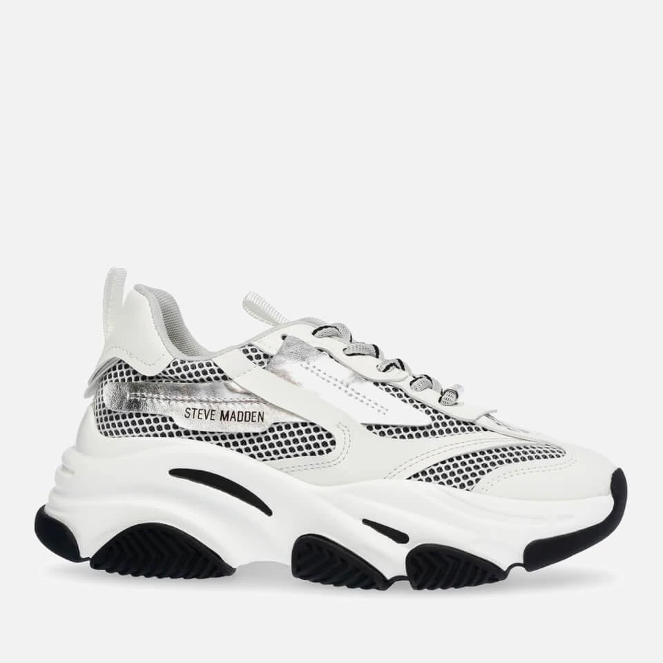 Steve Madden STEVE MADDEN WOMEN'S POSSESSION-E FAUX LEATHER TRAINERS 1