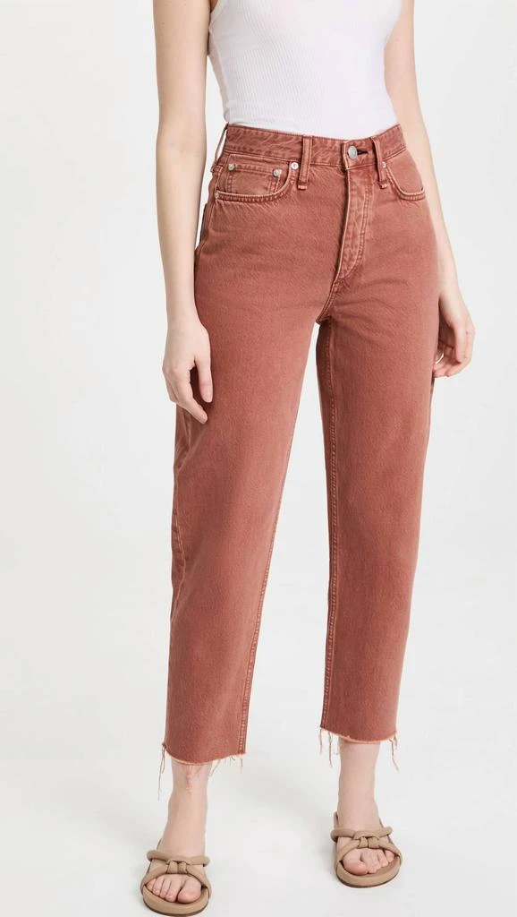 Rag & Bone Alissa Jeans In Honey Brown 1