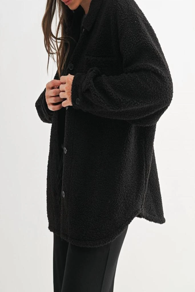 mono b Mono B - Frostline Sherpa Shacket 3