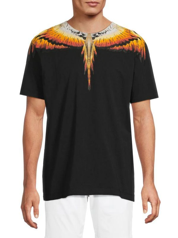 Marcelo Burlon Solfolk Wings Crewneck T-Shirt 1