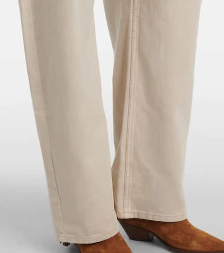 Isabel Marant Beryl high-rise wide-leg jeans 5