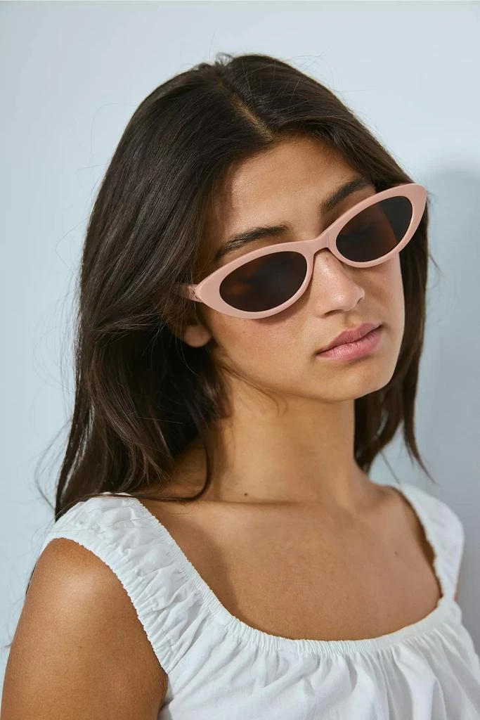 Urban Outfitters UO Essential Plastic Slim Cat-Eye Modern Sunglasses 1