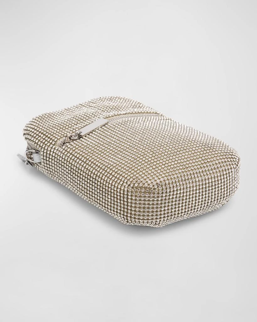 Whiting 
Davis Zip Crystal Crossbody Bag 7