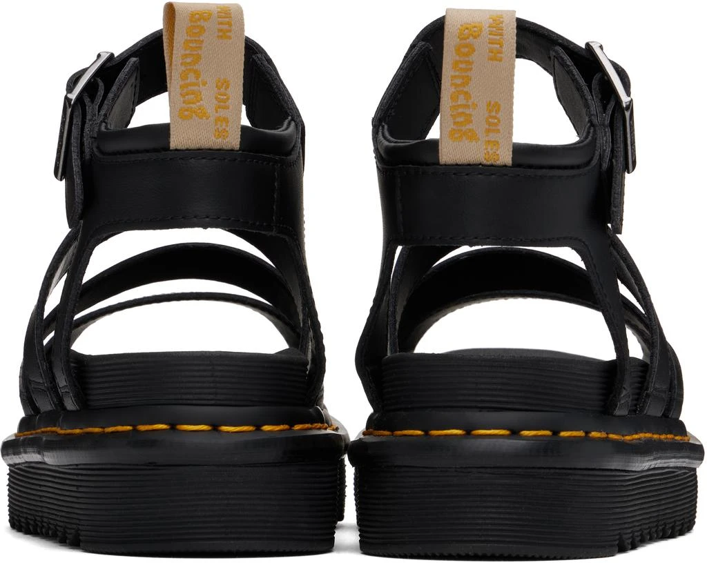 Dr. Martens Black Vegan Blaire Gladiator Sandals 2