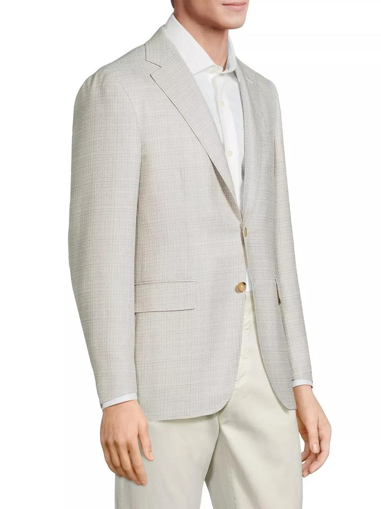 Canali Kei Wool-Blend Two-Button Sport Coat 4