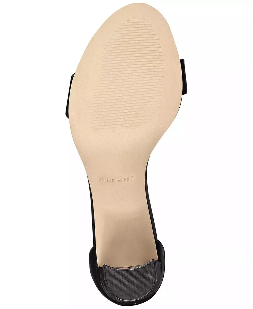Nine West Women's Pruce High Block Heel Dress Sandals 5